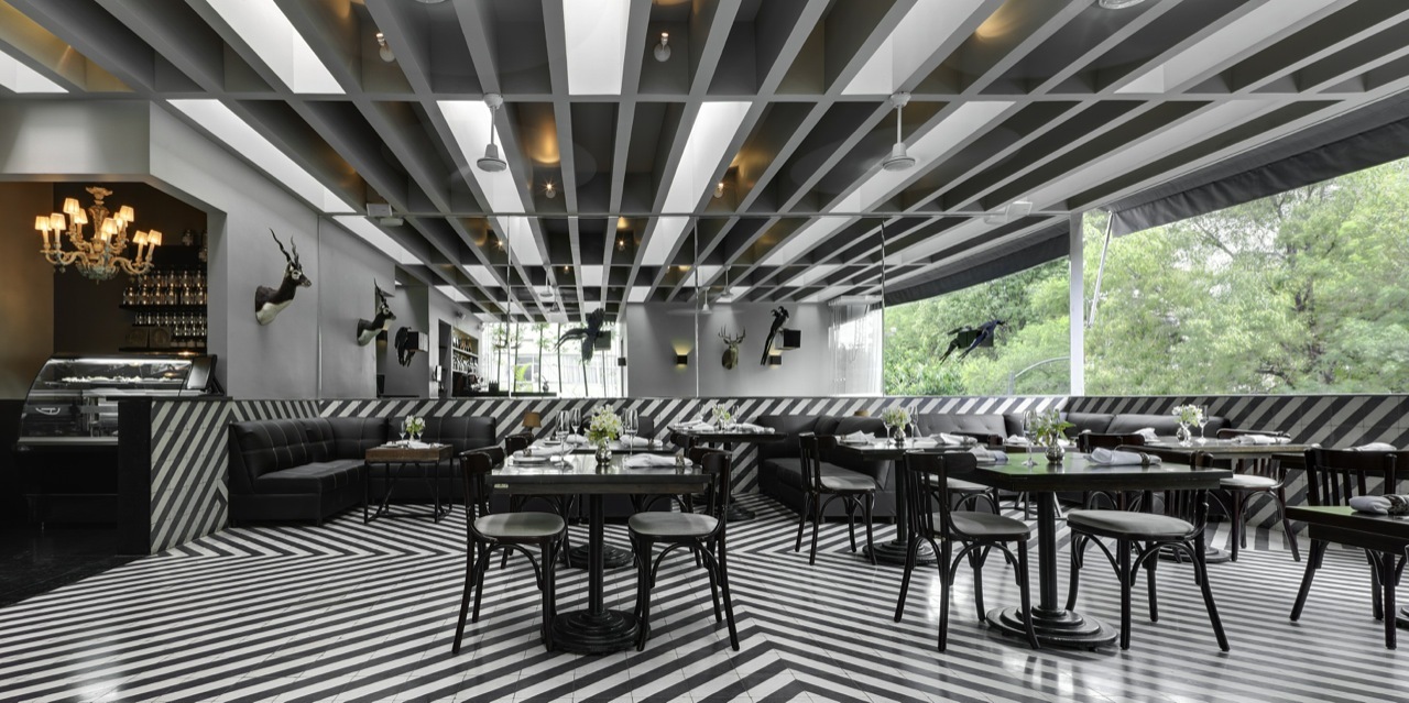 餐飲店面裝修設計圖片、餐飲店裝修效果圖、餐飲店裝修案例