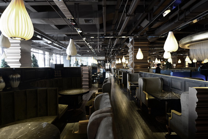 餐飲店面裝修設計圖片、餐飲店裝修效果圖、餐飲店裝修案例