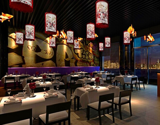 餐飲店面裝修設計圖片、餐飲店裝修效果圖、餐飲店裝修案例